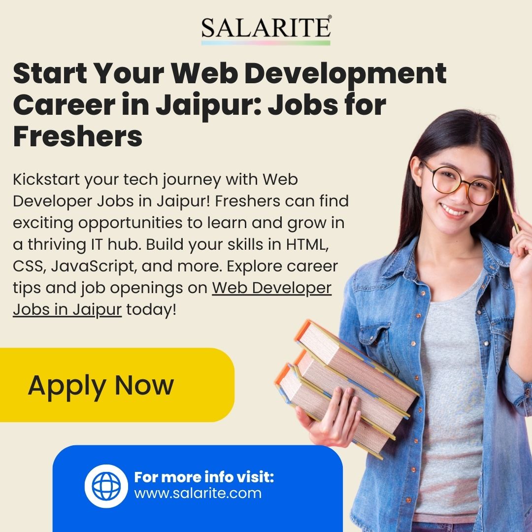 Start Your Web Development Career in Jaipur: Jobs for Freshers